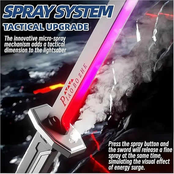 17* Inches Kids Multi-Color Laser Sword With Smoke