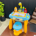 Multi-functional Kids Projection Painting Table With Stool