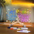 20cm DIY Writing Acrylic LED Lamp Tablet