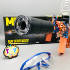 Electric MP5 Gel Blaster Shooting Gun With Lights Muffler