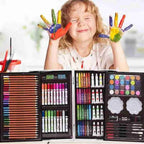145Pcs Premium Kuromi Themed Kids Painting Kit Briefcase