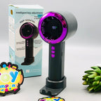 6.5" Rechargeable Circular Digital Display Mini Cooling Fan