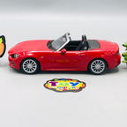 Bburago 1:24 Diecast Fiat 124 Spider Model