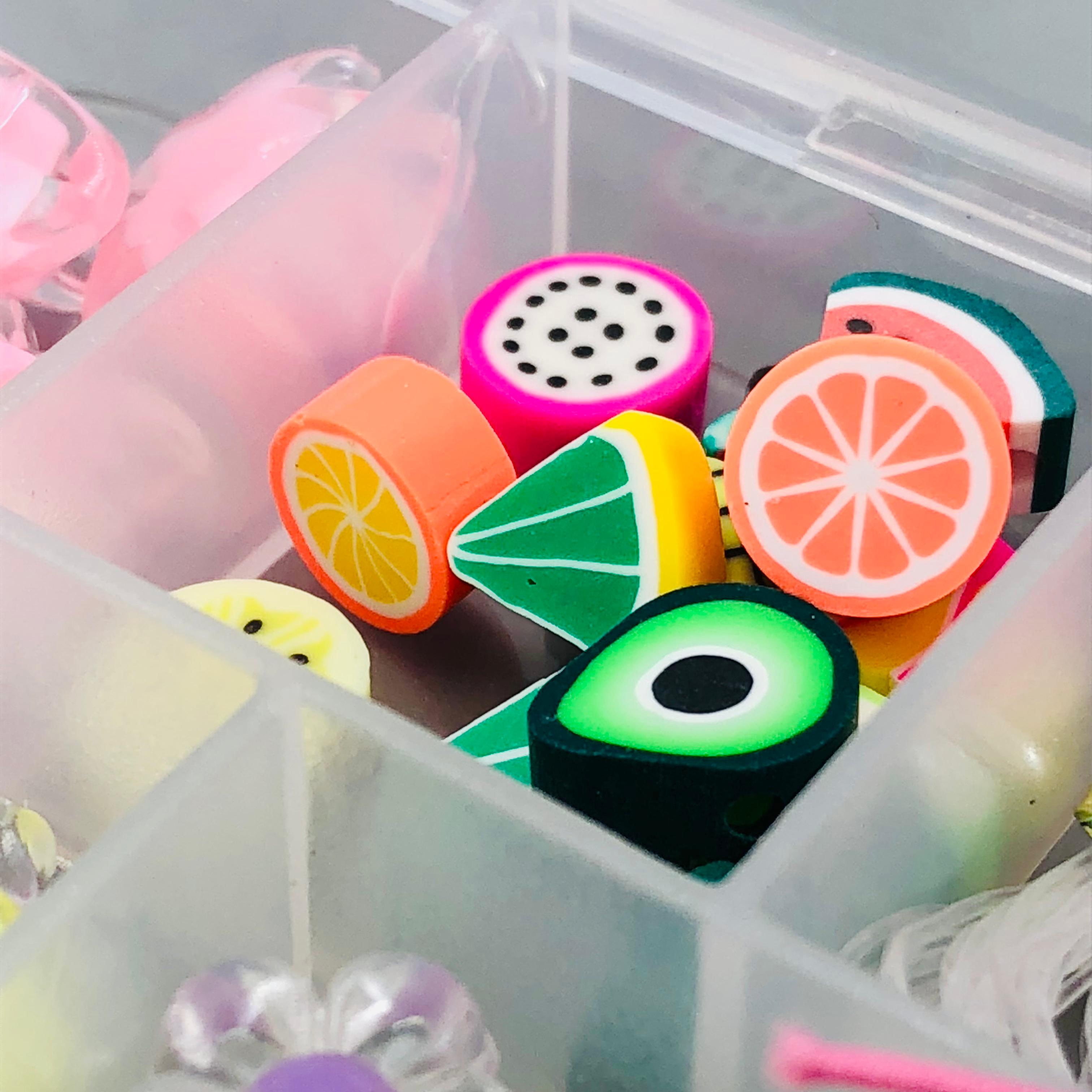 DIY Colorful Beads Set With Storage Box - Assortment