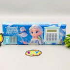 Snow & Ice Double-Sided Geometry Box With Calculator