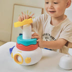 Montessori Duck Tumbler Stacker & Egg Pairing Toy