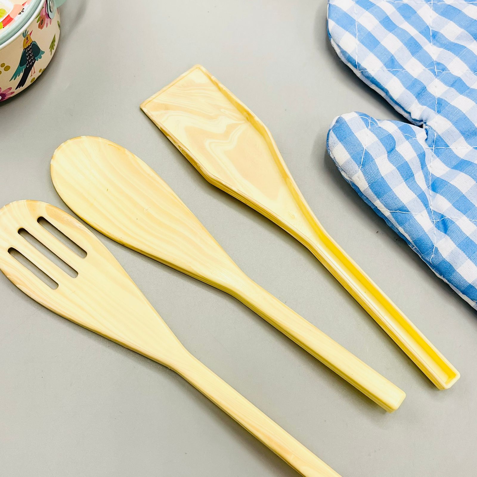 10Pcs Kids Premium Tinplate Cooking Set