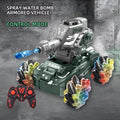 Remote Control Gel Blaster Shooting Tank With Smoke