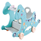 3in1 Multi-functional Baby Rocking Horse Chair - Green