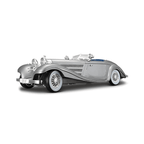 Maisto 1:18 Mercedes Benz 500K Typ Specialroadster 1936 - Silver