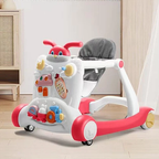 Multi-functional Baby Activity & Musical Walker - Pink